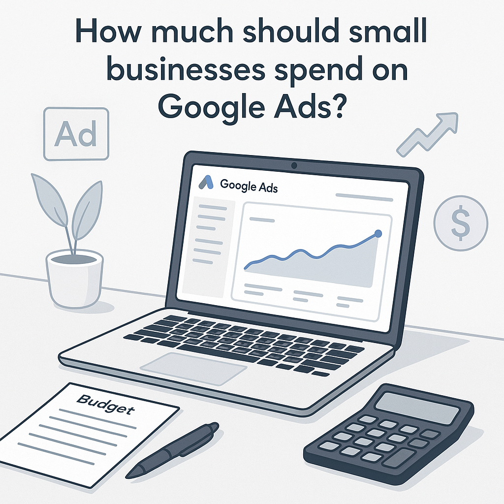 How much to should small businesses spend on google